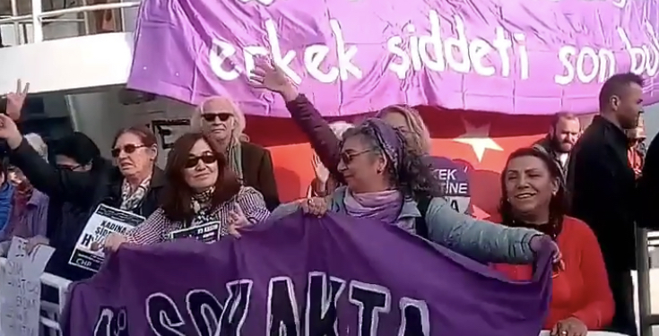 Tecavüze ve Şiddete Karşı Adalı Kadınlar Tek Yürek