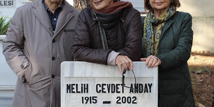 Melih Cevdet Anday, Büyükada’da Mezarı Başında Anıldı