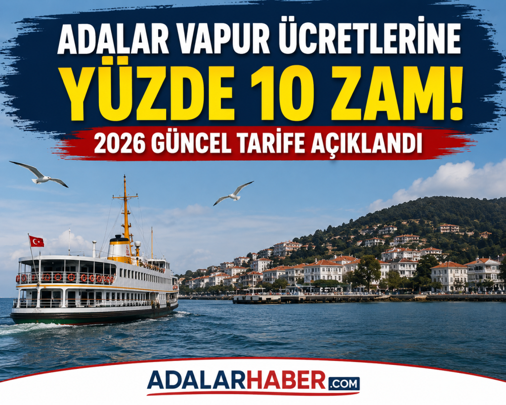 Adalar Vapur ücret