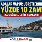 Adalar Vapur ücret