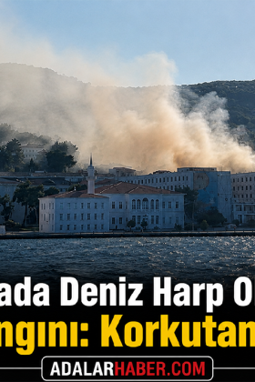 heybeliada yangın